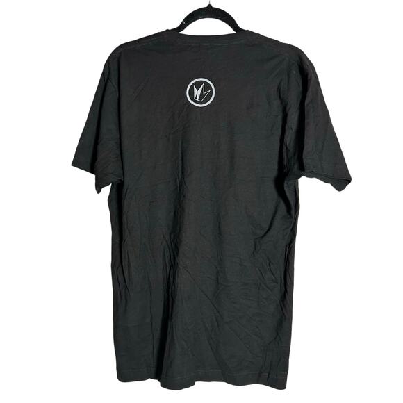 M & O Bat Black Graphic SS Tee Size L - Picture 4 of 7